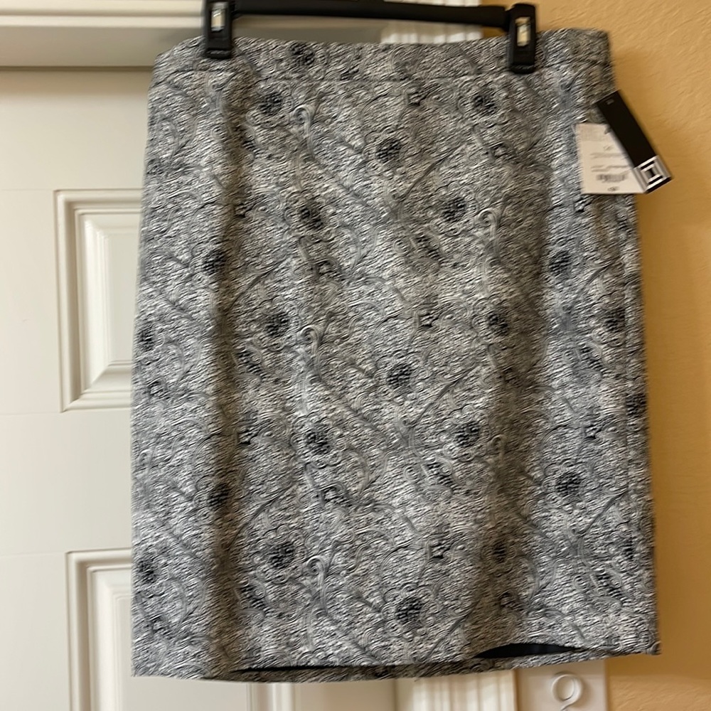 Black and white skirt
